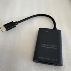 Type-C USB カードリーダー SD USB3.0ポート付き