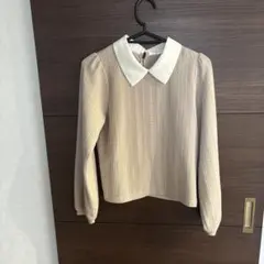 ハニーズCOLZA ベージュ 長袖シャツ S