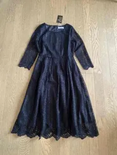 ❤️レースレディースのワンピース　新品未使用タグ付き