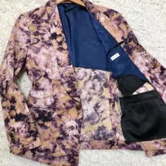 【美品 希少】 Paul Smith テーラードジャケット タイダイ 総柄 S
