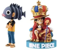 ONE PIECE BASE SHOP ワーコレ 尾田栄一郎　ルフィ　2種
