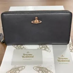新品同様‼️ ヴィヴィアンウエストウッド　財布　長財布　オーブ　ラウンドファスナー