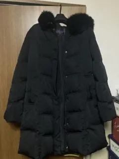 大きいサイズ　RUIRUE BOUTIQUE ブラックダウンジャケット