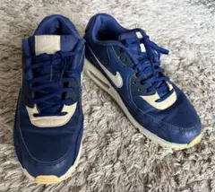 NIKE AIRMAX90　ネイビー/オフホワイト27.5cm