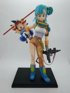 ドラゴンボール　造形天下一武道会　ブルマ　孫悟空　ガレージキット フィギュア
