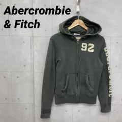 Abercrombie & Fitch アバクロ スウェットジップパーカー 灰