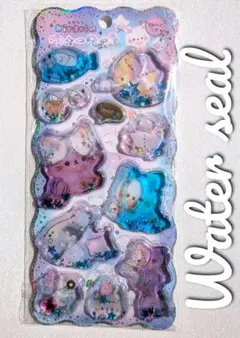 ウォーターインシール　ウォーターシール　Purple Cat