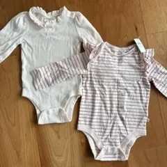 baby GAP 長袖 ロンパース 2点セット　70