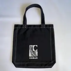CABaN キャンバス トートバッグ ブラックのサムネイル