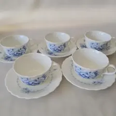 NARUMI CHINA ティーカップ＆ソーサー 5客セット