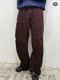 NO BOUNDARIES コーデュロイ ダブルニー ペインターパンツ - メルカリ