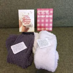 GELATO PIQUE　ジェラピケ　もこもこルームソックス　2026福袋　靴下