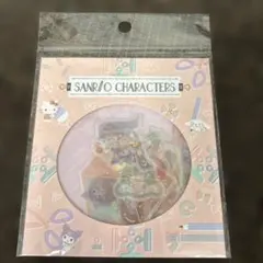 サンリオ キャラクターズ　トレーシングペーパーシール　キティ　シナモン　クロミ