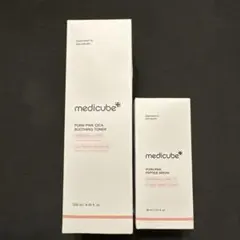 メディキューブ PDRN ピンクトナー ピンクアンプルセラム