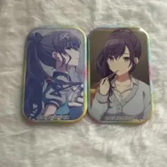 プロセカ 朝比奈まふゆ スクエア缶バッジ Iなんです 2点セット