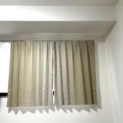 カーテン　100×135 ベージュ　４枚セット