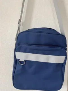 ネイビー スクールバック　フロントポケット付き