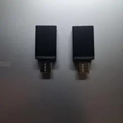 バラ売り不可　変換アダプタ USB Type-A TypeC　2個セット