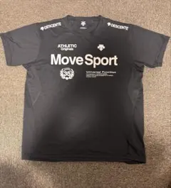 DESCENTE Move Sport Tシャツ ブラック