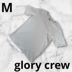 『glory crew』メンズ Tシャツ 半袖　M ホワイト　白T