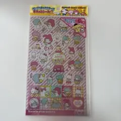 2017年製　キラキラ　サンリオシール　平成女児　平成レトロ　キティ　など
