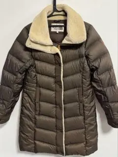 THE NORTH FACE レディース ブラウンロンググースダウンコート L