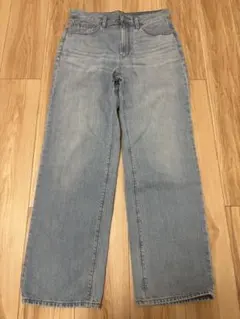 GU ハイライズストレートジーンズL 2024年商品