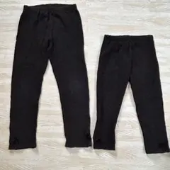 ブラックスパッツ・レギンス　姉妹お揃い　エニィファム