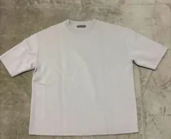 theory luxe 半袖ニット 038 ライトベージュ