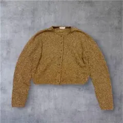 Ballsey ラメ カーディガン ゴールド S トゥモローランド 美品