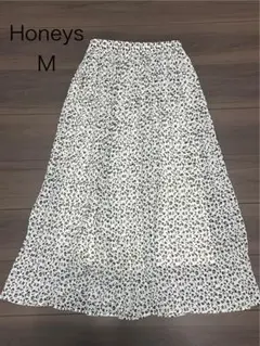 Honeys 花柄 ロングスカート Mサイズ