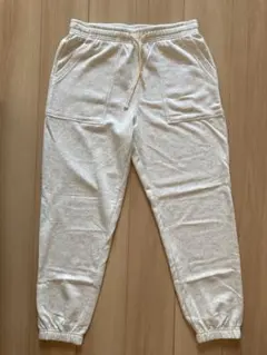 Lサイズ ライトグレー スウェットパンツ