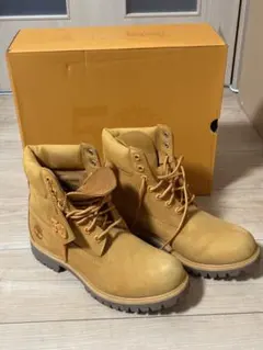 Timberland 6インチブーツ イエロー