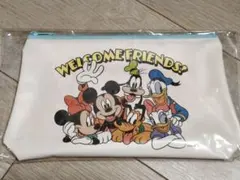 ミッキーマウス ポーチ WELCOME FRIENDS!