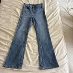 UNIQLO JEANS ブーツカットデニム ライトブルー