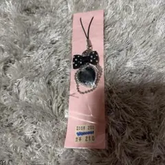 ハートリボン キーホルダー