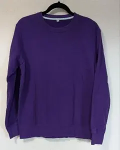 OLD　ユニクロ　スエット　トレーナー　パープル