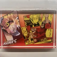 ヒロアカ　2023年バースデーグッズ②　ホークス ヒロアカ ホークス バースデー缶バッジ 名場面ジオラマ 2023 僕