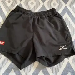 Mizuno 黒 Sサイズ 女性用ショートパンツ