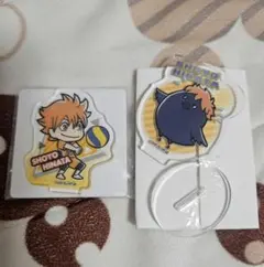 ハイキュー‼　アクスタ　缶バッジ　日向翔陽