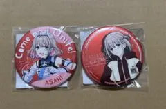 シャニマス グリッター缶バッジ はばたきラジオ 6th LIVE 有栖川夏葉