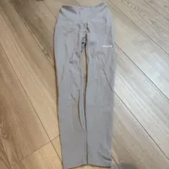 【美品】XEXYMIX ゼクシィミックス　グレー ハイウエストレギンス　S