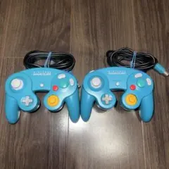 ゲームキューブ　コントローラー　エメラルド
