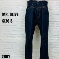 MR. OLIVE ミスターオリーブ ストレート デニム 紺 2681のサムネイル