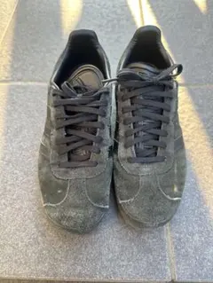 【美品】 adidas gazelle 黒スニーカー