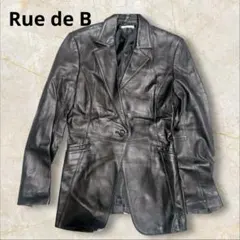 Rue de B リューデベー ラム レザージャケット 革コート ロートレアモン