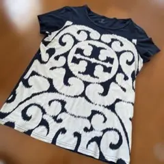 ★本日即決価格★ TORY BURCH ロゴプリント 半袖Tシャツ XSのサムネイル
