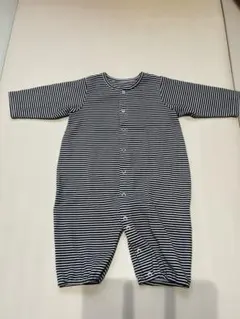 Tartine et chocolat ストライプ柄ロンパース FREEサイズ