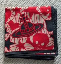 【新品】Vivienne Westwood ハンカチ ドクロ ハートのサムネイル