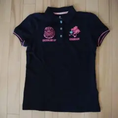 キスマークkissmark ポロシャツ M 黒のサムネイル